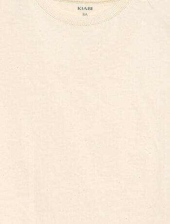 T-shirt in maglia jersey a maniche corte