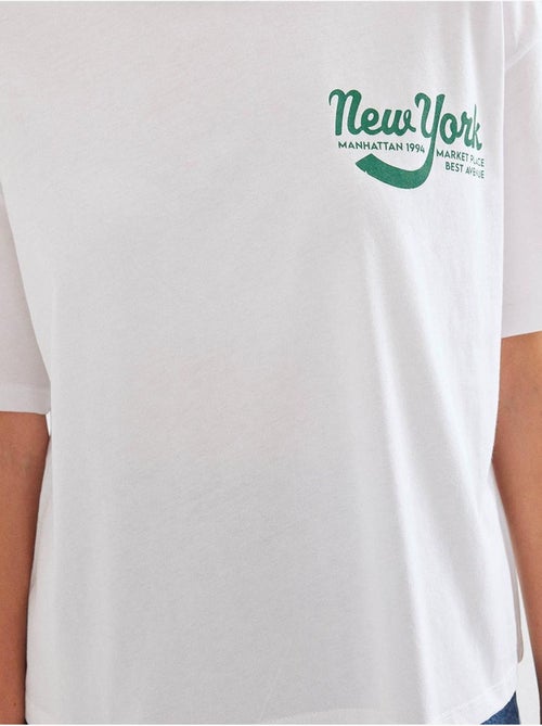 T-shirt basic stampata bdart - Kiabi