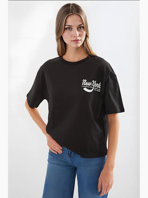 T-shirt basic stampata bdart - Kiabi