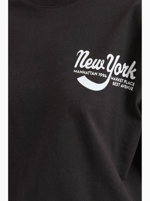 T-shirt basic stampata bdart - Kiabi