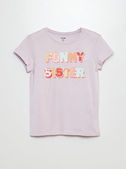 T-shirt basic stampato - Kiabi