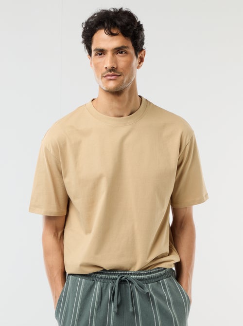 T-shirt basic vestibilità comfort / oversize - Kiabi