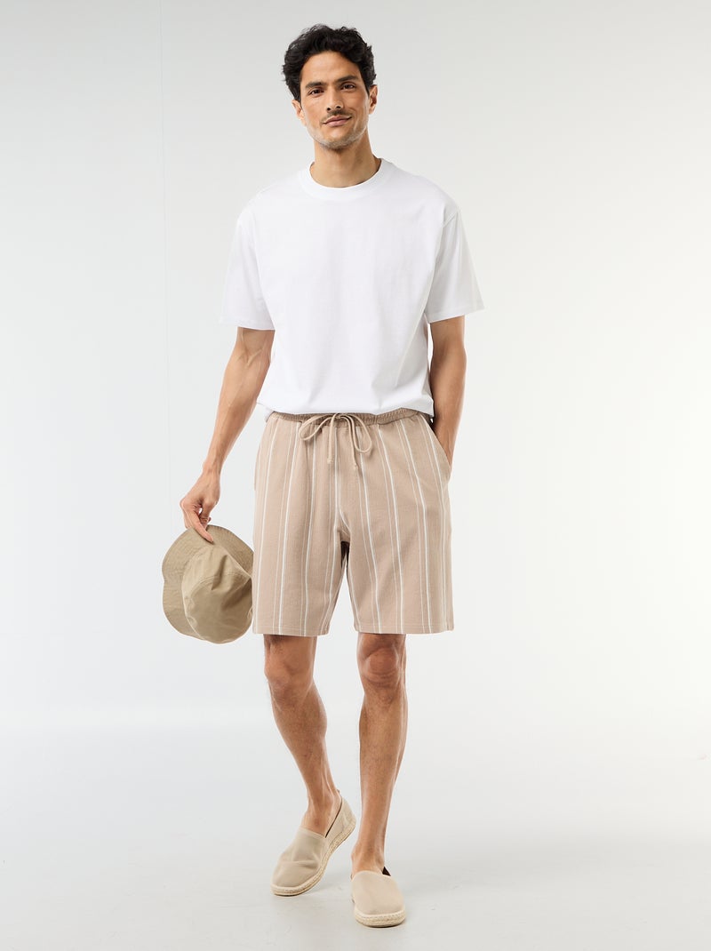 T-shirt basic vestibilità comfort / oversize Bianco - Kiabi