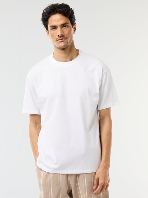 T-shirt basic vestibilità comfort / oversize - Kiabi
