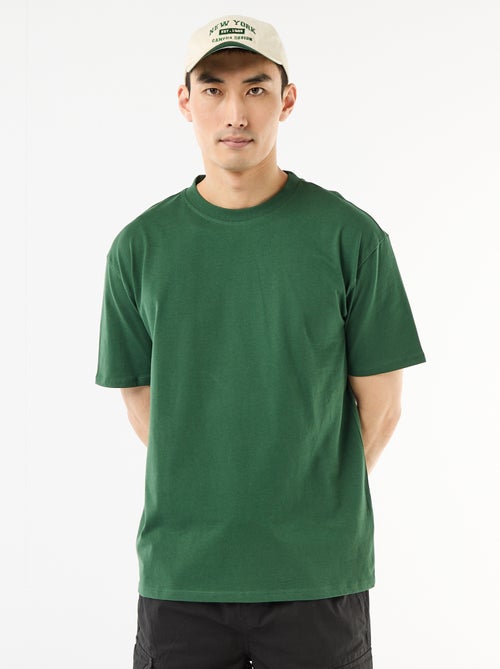 T-shirt basic vestibilità comfort / oversize - Kiabi