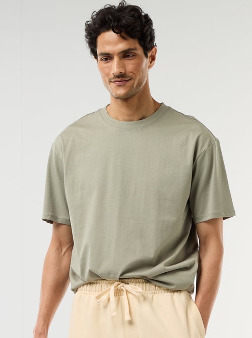 T-shirt basic vestibilità comfort / oversize - Kiabi