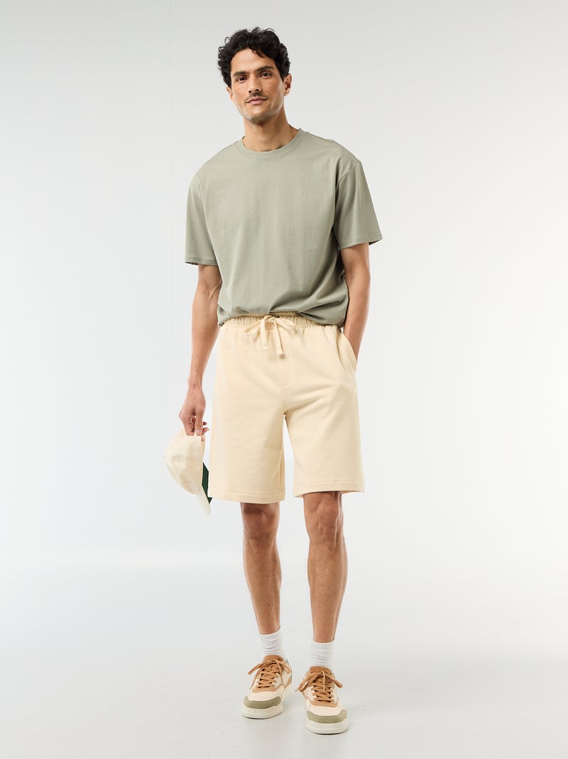 T-shirt basic vestibilità comfort / oversize Verde - Kiabi