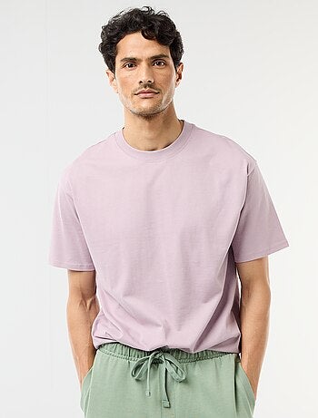 T-shirt basic vestibilità comfort / oversize