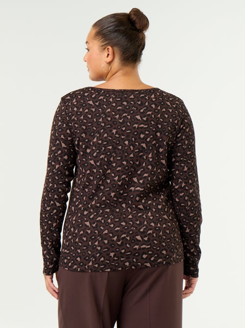 T-shirt basica a costine - Kiabi T-shirt basica a costine - Kiabi