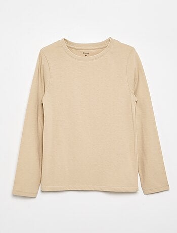 T-shirt basica a maniche lunghe