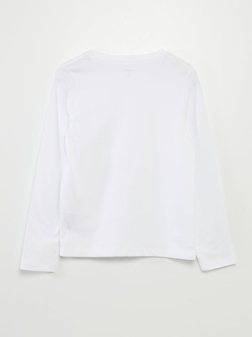 T-shirt basica a maniche lunghe - Kiabi T-shirt basica a maniche lunghe - Kiabi