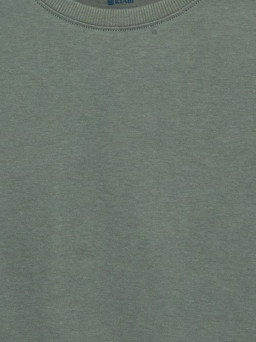 T-shirt basica a maniche lunghe - Kiabi T-shirt basica a maniche lunghe - Kiabi