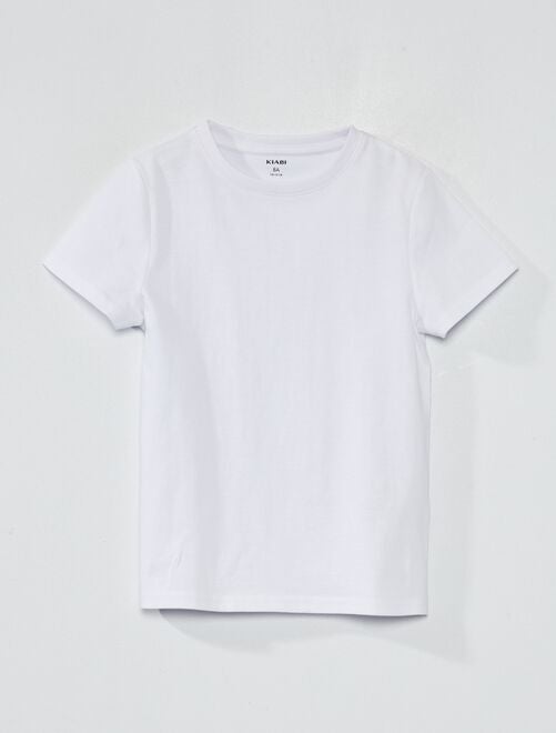 T-shirt basica in jersey tinta unita - Kiabi