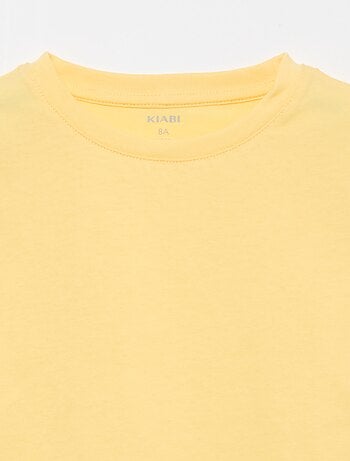 T-shirt basica in jersey tinta unita