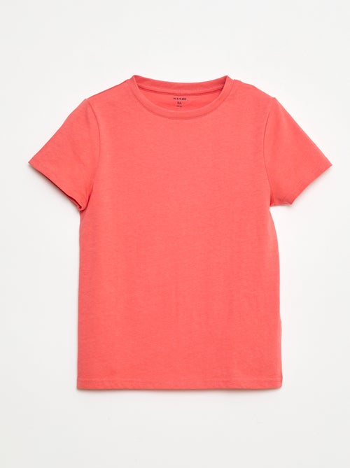 T-shirt basica in jersey tinta unita - Kiabi