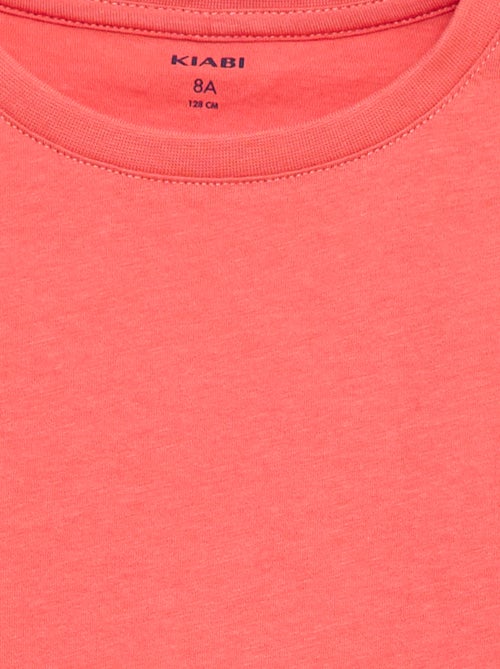 T-shirt basica in jersey tinta unita - Kiabi