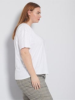 T-shirt basica oversize - Kiabi