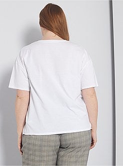 T-shirt basica oversize - Kiabi