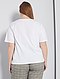     T-shirt basica oversize vista 4

