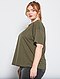     T-shirt basica oversize vista 4
