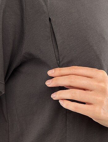 T-shirt basic allattamento maniche corte