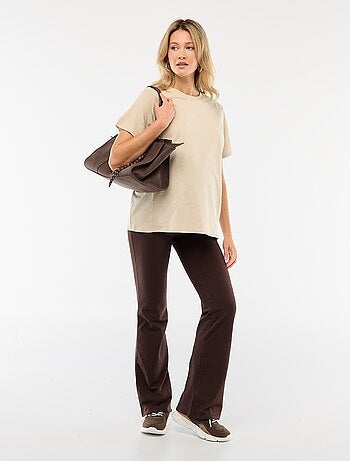 T-shirt basic allattamento maniche corte