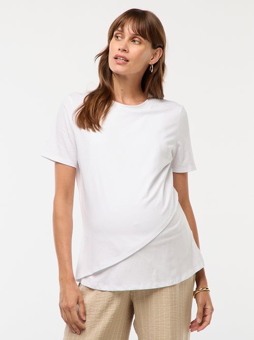 T-shirt basico per allattamento - Kiabi