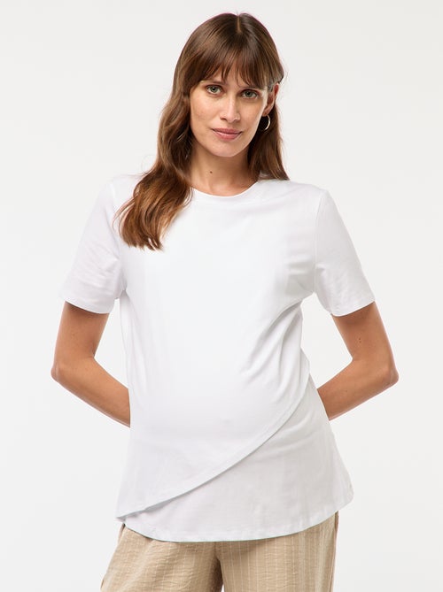 T-shirt basico per allattamento - Kiabi
