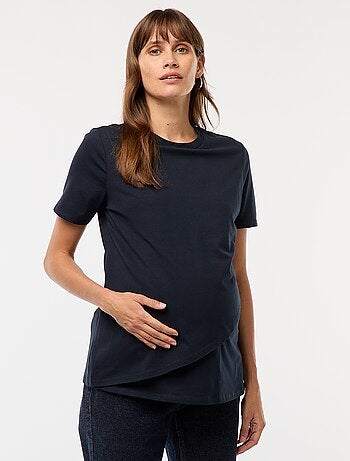 T-shirt basico per allattamento