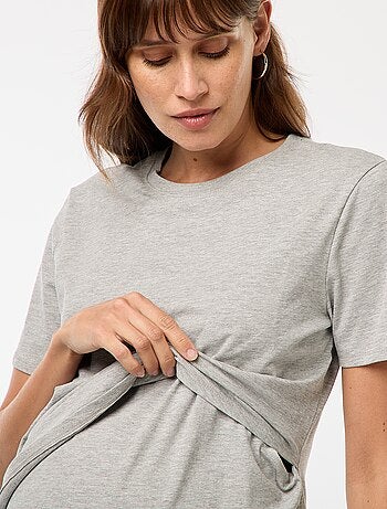T-shirt basico per allattamento