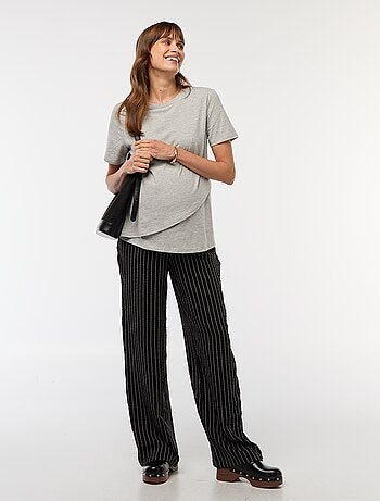 T-shirt basico per allattamento