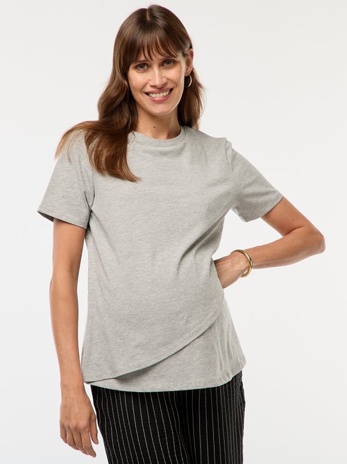 T-shirt basico per allattamento - Kiabi