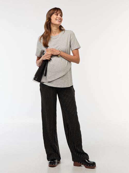 T-shirt basico per allattamento - Kiabi