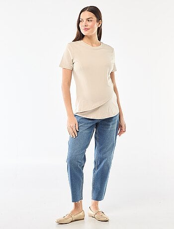 T-shirt basico per allattamento