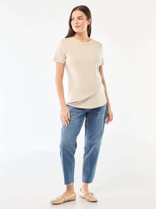 T-shirt basico per allattamento - Kiabi
