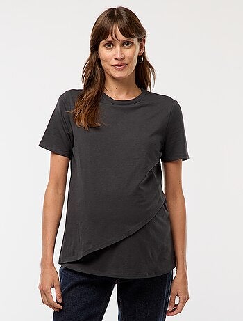 T-shirt basico per allattamento
