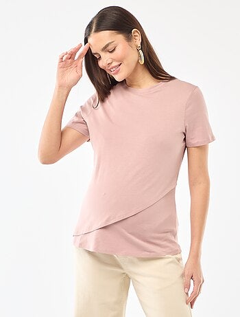 T-shirt basico per allattamento
