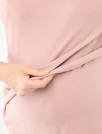 T-shirt basico per allattamento