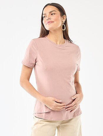 T-shirt basico per allattamento