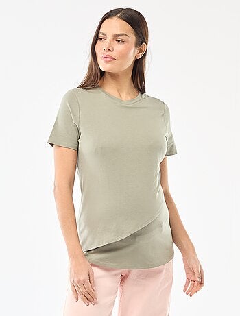 T-shirt basico per allattamento