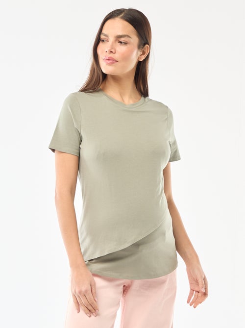 T-shirt basico per allattamento - Kiabi
