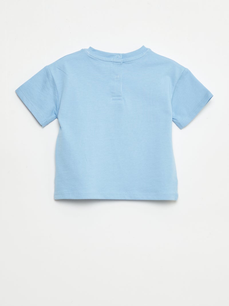 T-shirt basico senza maniche Blu - Kiabi