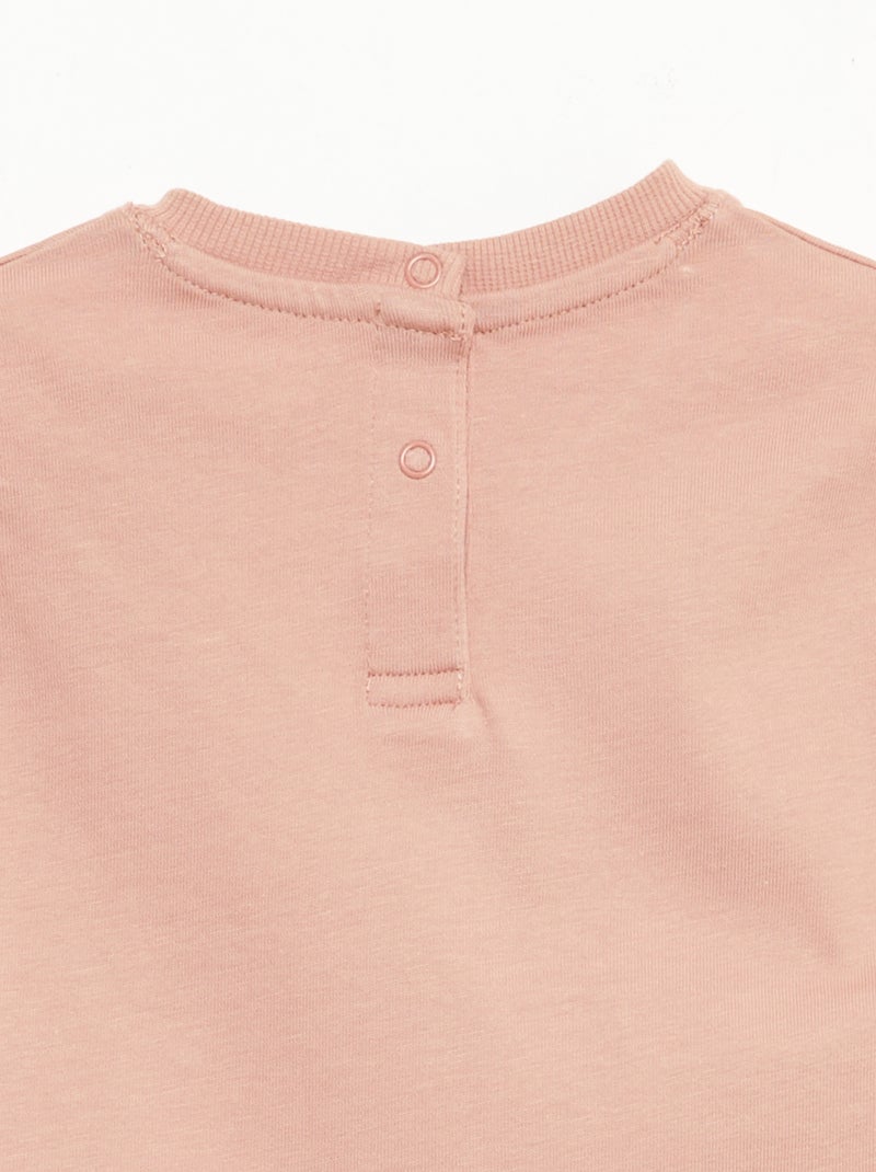 T-shirt basico senza maniche Rosa - Kiabi