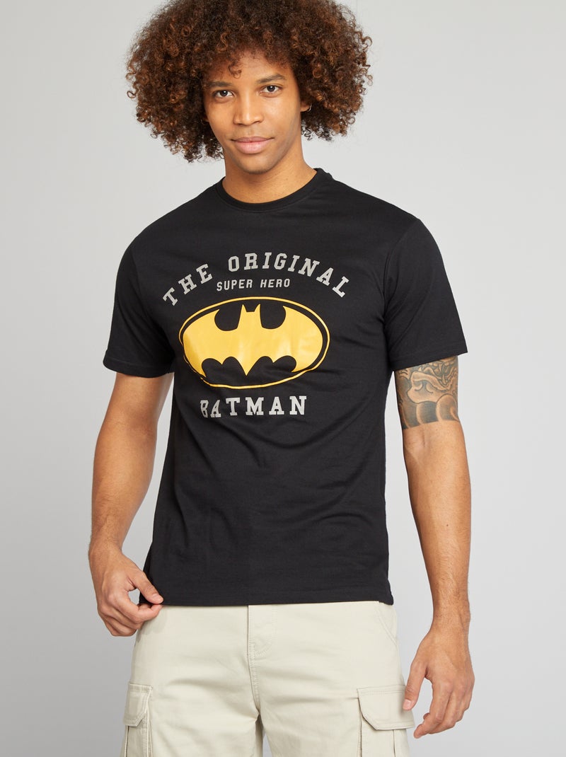 T-shirt 'Batman' 'DC Comics' Maniche t-shirt a maniche corte - nero - Kiabi