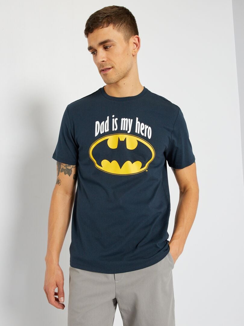 T-shirt 'Batman' di 'DC Comics' BLU - Kiabi
