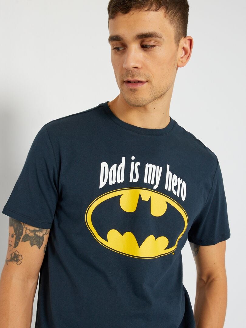 T-shirt 'Batman' di 'DC Comics' BLU - Kiabi