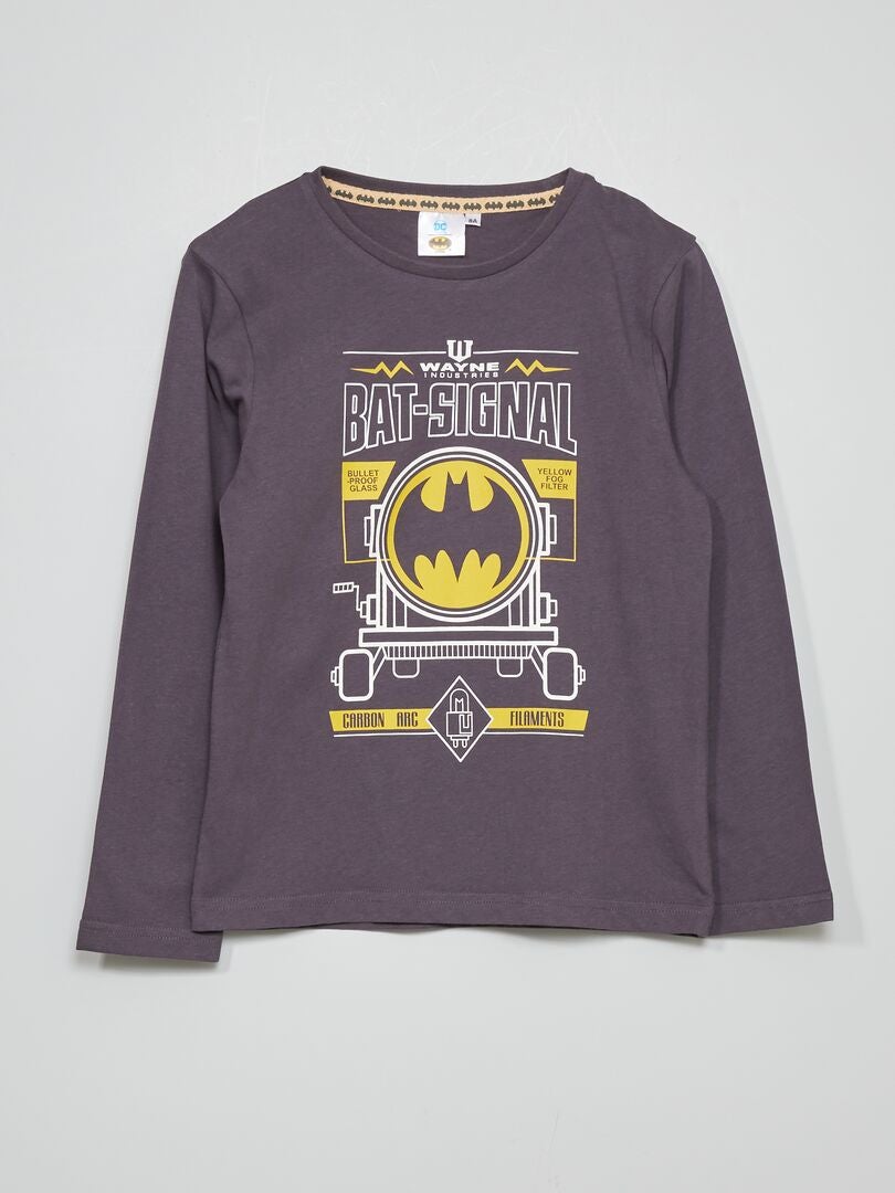 T-shirt 'Batman' in jersey nero - Kiabi