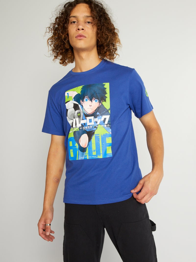 T-shirt 'Blue Lock' 'vol. 1' BLU - Kiabi