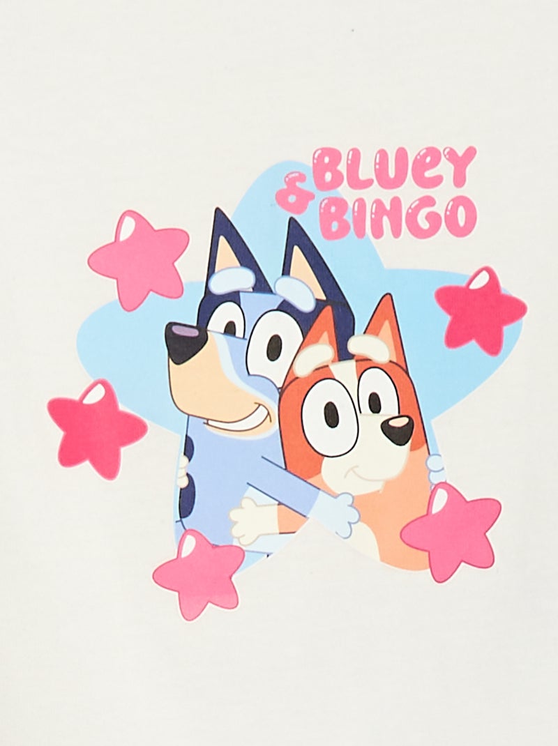 T-shirt 'Bluey' a maniche corte Bianco - Kiabi