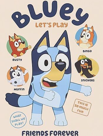 T-shirt 'Bluey' a maniche lunghe